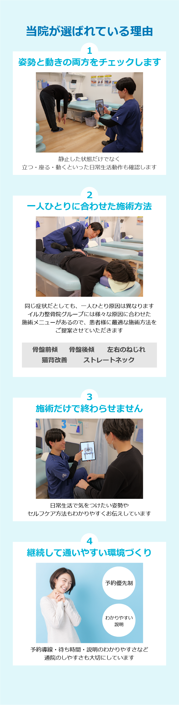 当院が選ばれている理由